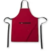 Tablier professionnel 4 poches Rouge, Tiseco