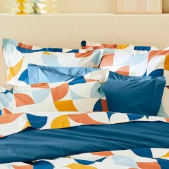 Taie d'oreiller Modulo Cobalt, Tradilinge