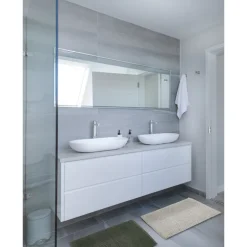 Tapis de bain Treccia Écru, Sensei