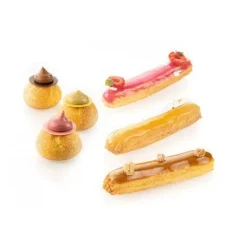 Tapis de cuisson éclairs et choux, Silikomart