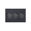 Tapis 50x75cm Finn Anthrazit, Salonloewe Efia