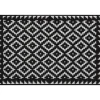 Tapis 50x75cm Tabuk black&white, Salonloewe Efia