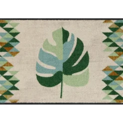 Tapis 50x75cm Wild Monstera green, Salonloewe Efia