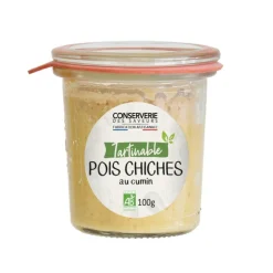 Tartinable de pois chiches au cumin Bio, Conserverie des Saveurs