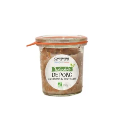 Tartinable de porc au caramel beurre salé Bio, Conserverie des Saveurs