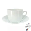 Tasse déjeuner 30 cl et sous-tasse Maintenon, Bruno Evrard