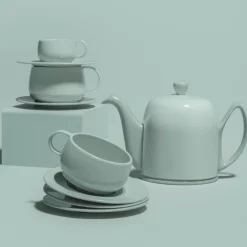 Tasse déjeuner 39cl Empiléo Vert Amande, Degrenne Paris