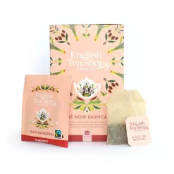 Thé Noir Bio Tropical 20 sachets, English Tea Shop