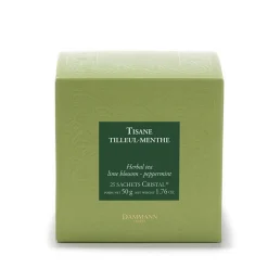 Tilleul Menthe Poivrée en sachets, Dammann Frères
