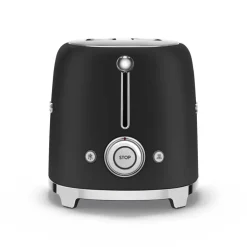 Toaster 2 tranches Années 50 Noir Mat, SMEG