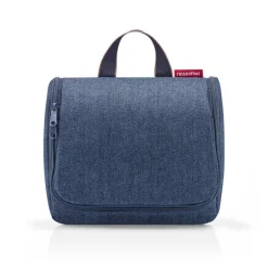 Toiletbag Herringbone Dark Blue, Reisenthel