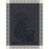 Torchon Curiosités Minérales Charbon, Le Jacquard Français