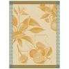 Torchon Eaux d'Agrumes Mandarine, Le Jacquard Français