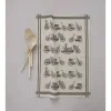 Torchon jacquard Amsterdam naturel, Sylvie Thiriez