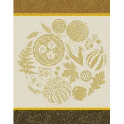 Torchon Thanksgiving, Le Jacquard Français