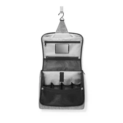 Trousse de toilette Toiletbag XL Twist Silver, Reisenthel