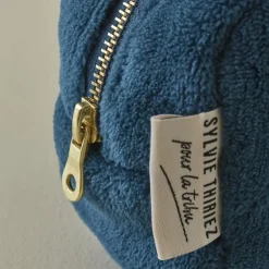 Trousse Polaire Bleu Pétrole, Sylvie Thiriez