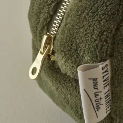 Trousse Polaire Kaki, Sylvie Thiriez