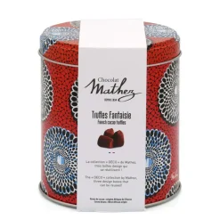 Truffes fantaisie au chocolat noir, Chocolat Mathez