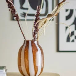 Vase Marron H23cm Mayah, Bloomingville