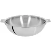 Wok 28 cm amovible inox Casteline, Cristel