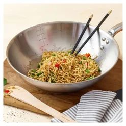 Wok inox Alchimy, De Buyer